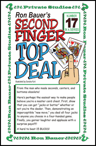 Ron Bauer Private Studies Series Second Finger Top Deal Book