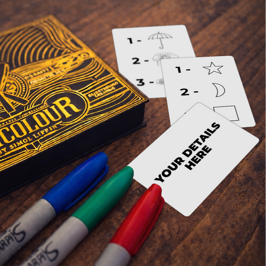 TriColour Cards by The1914 and Print By Magic