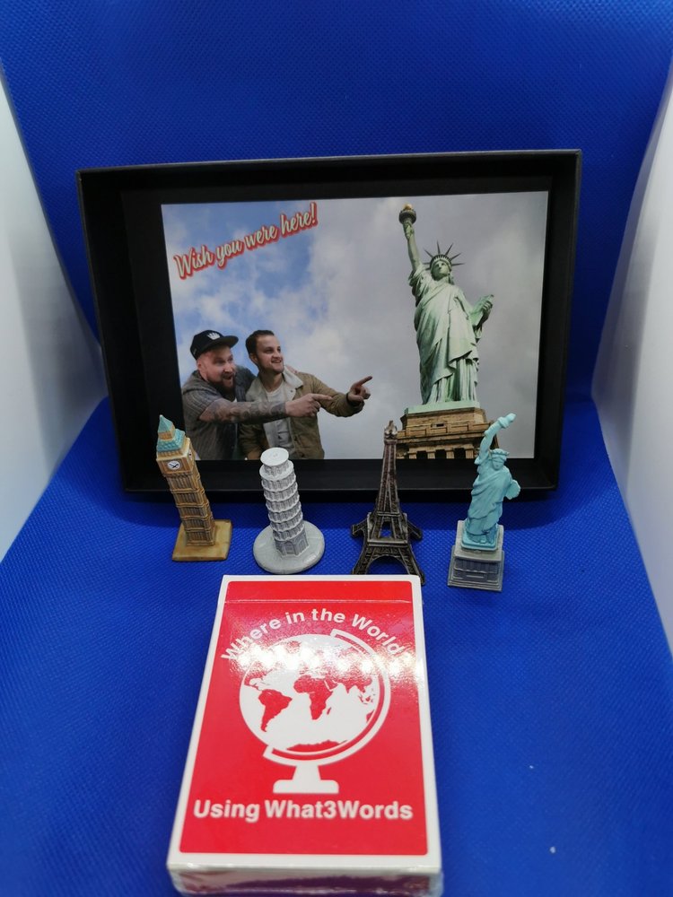 Where in the World (using what three words) by David Marcz & Lord Harri