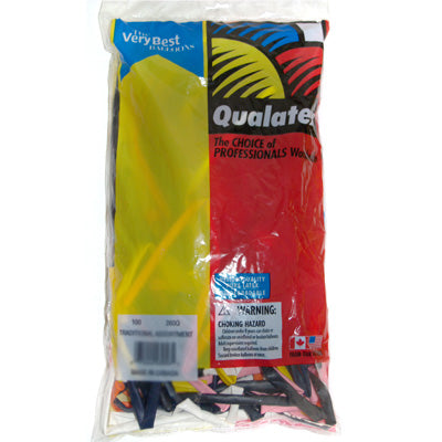 Modelling Balloons 100 per Bag  by Qualatex 260-Q