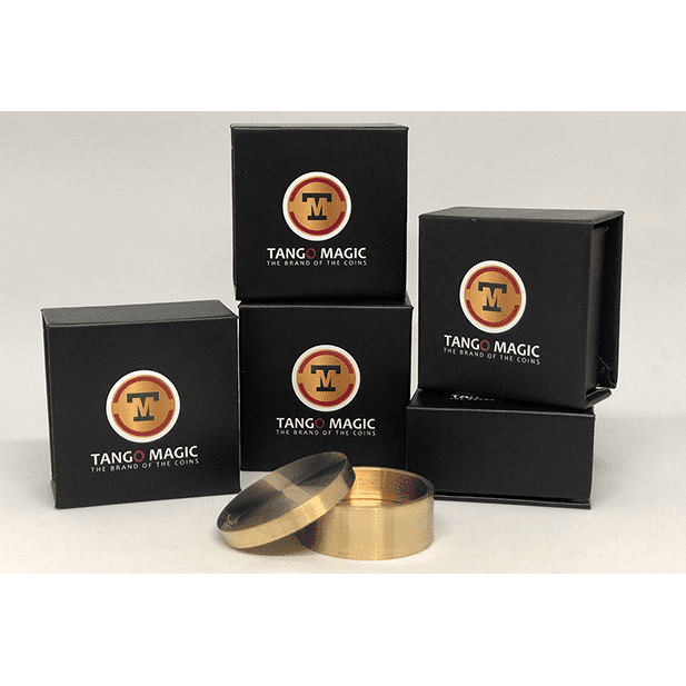 Slot Okito Coin Box Brass Half Dollar (B0019)by Tango -Trick