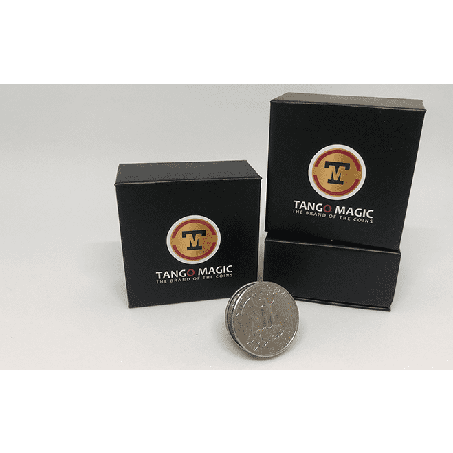 Flipper Coin Magnetic Quarter Dollar (D0043)by Tango - Trick