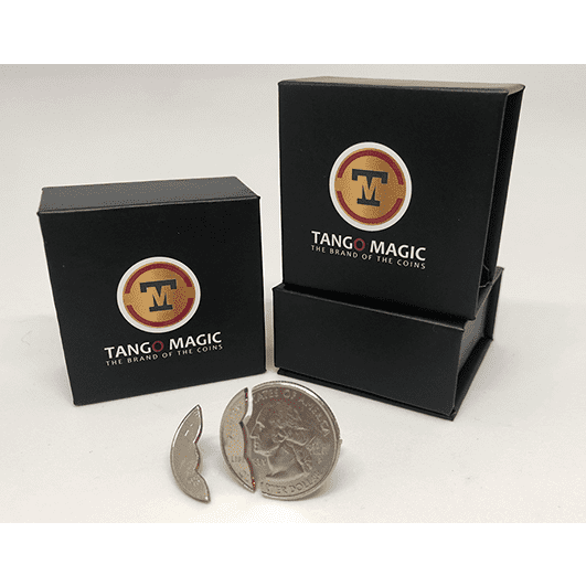 Bite Coin - US Quarter (Internal With Extra Piece) (D0045)by Tango - Trick