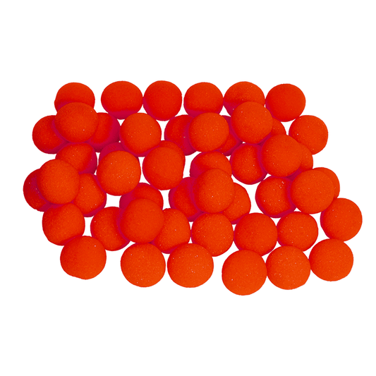 1.5 inch Super Soft Sponge Balls (Red) Bag of 50 from Magic by Gosh