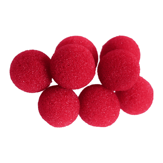 Mini Regular Sponge Ball (Red) Bag of 8 from Magic by Gosh