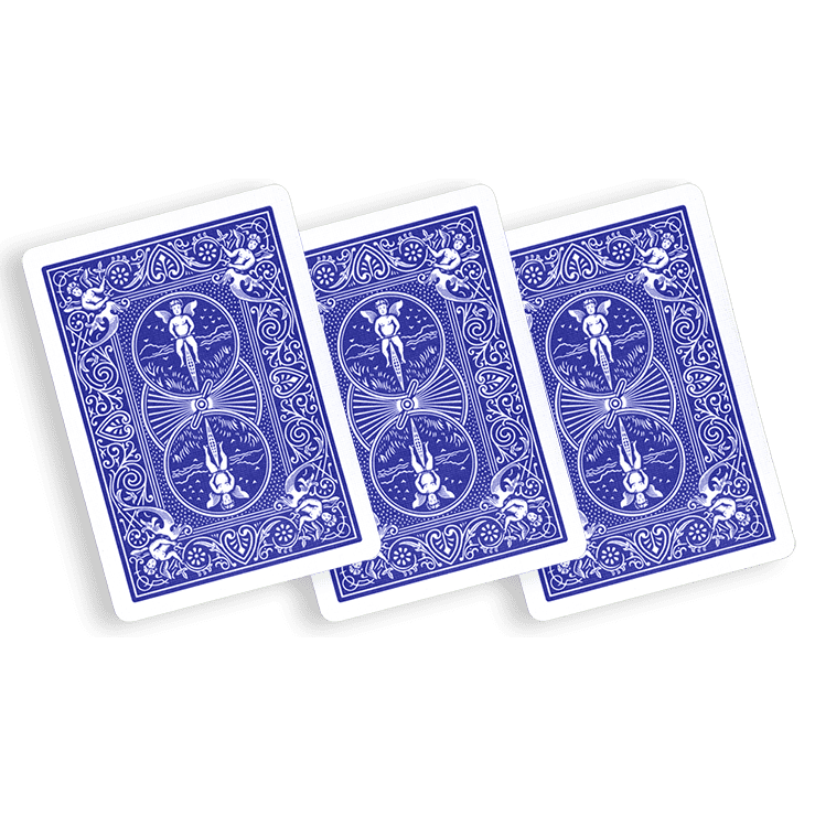 Blue One Way Forcing Deck (10d)