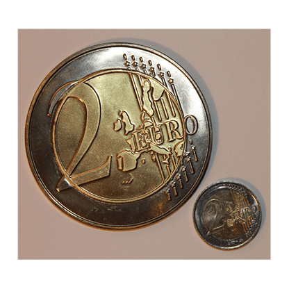 Jumbo 2 Euro Economy coin - Trick