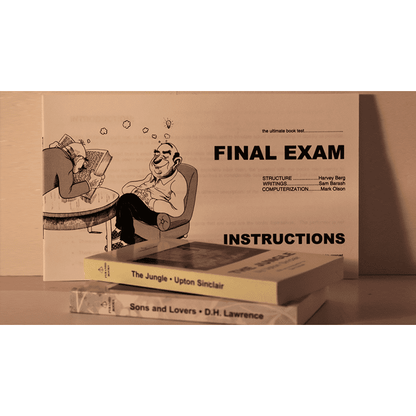 Final Exam Book Test Harvey Berg - Trick