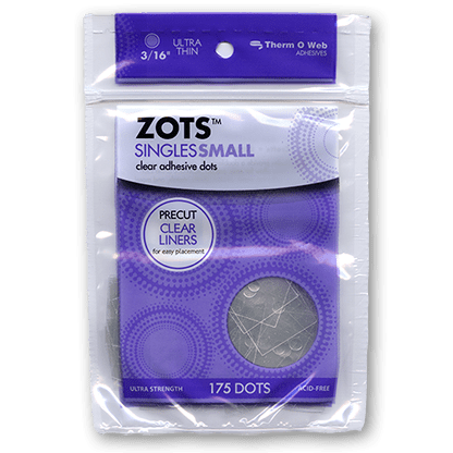 Sticky Dots Small (175 dots- 3/16 inch diameter) Bag of Singles