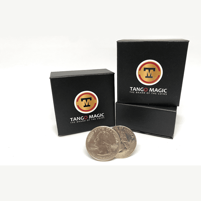 Tango Ultimate Coin (T.U.C) Quarter Dollar(D0116) with Online Instructions by Tango - Trick