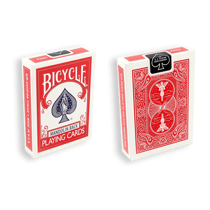 Bicycle Playing Cards 809 Mandolin Red by USPCC