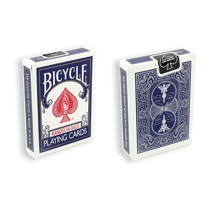 Bicycle Playing Cards 809 Mandolin Blue by USPCC