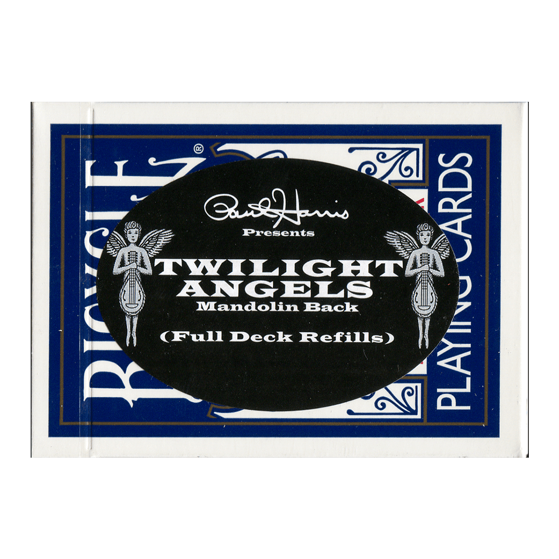 Paul Harris Presents Twilight Angel Full Deck  (Blue Mandolin) by Paul Harris