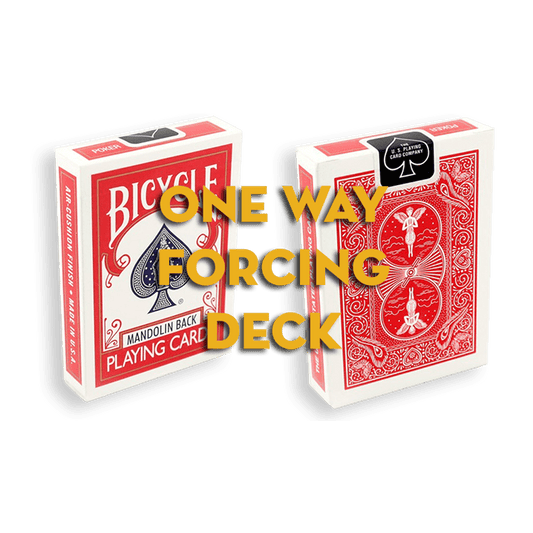 Assorted Mandolin Red One Way Forcing Deck (assorted values)