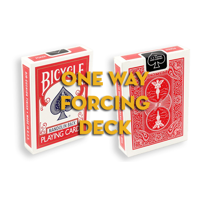 Assorted Mandolin Red One Way Forcing Deck (assorted values)