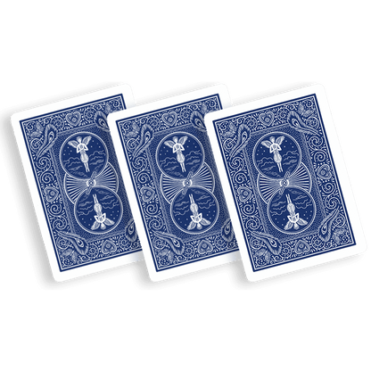 Assorted Mandolin Blue One Way Forcing Deck (assorted values)