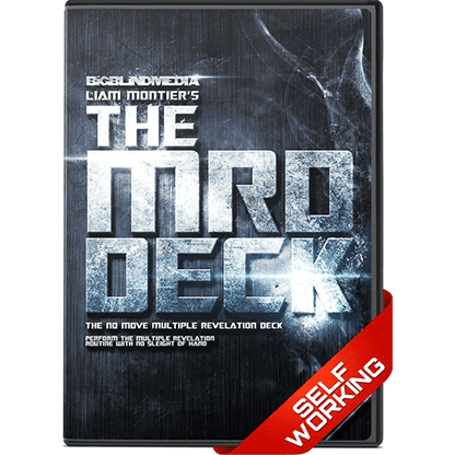 BIGBLINDMEDIA Presents The MRD Deck Red (Gimmick and Online Instructions) - Trick