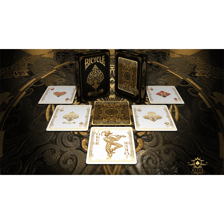 Bicycle Gold Deck by US Playing Cards