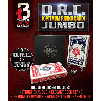 O.R.C.(Optimum Rising Card) Jumbo Red by Taiwan Ben - Trick