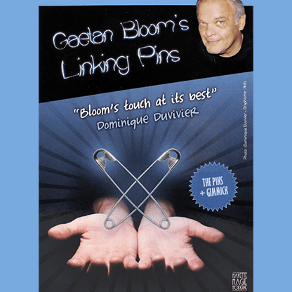 Gaetan Bloom's Linking Pins (with Online Instructions) by Mayette Magie Moderne