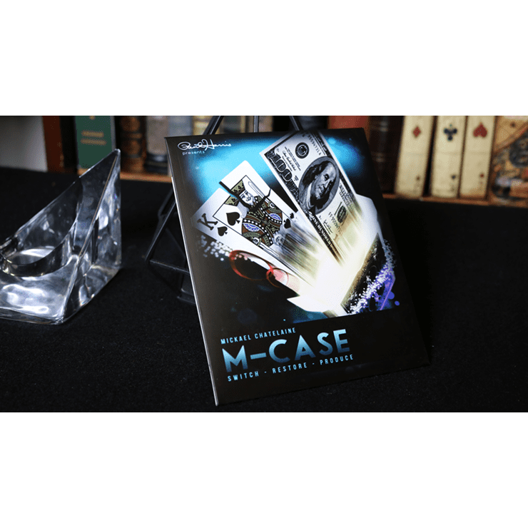 M-Case Blue (Gimmick and Online Instructions) by Mickael Chatelain - Trick