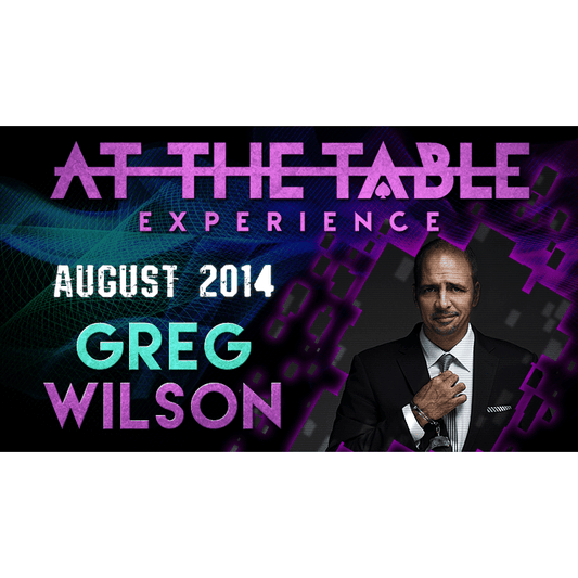 At The Table Live Lecture - Greg Wilson August 27th 2014 video DOWNLOAD