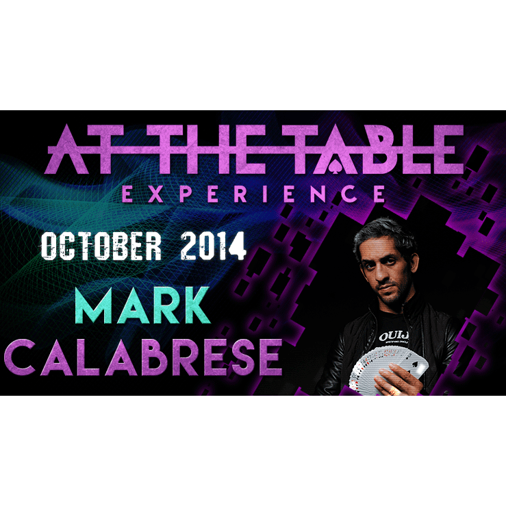 At The Table Live Lecture - Mark Calabrese 1 October 29th 2014 video DOWNLOAD