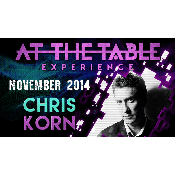 At The Table Live Lecture - Chris Korn November 12th 2014 video DOWNLOAD