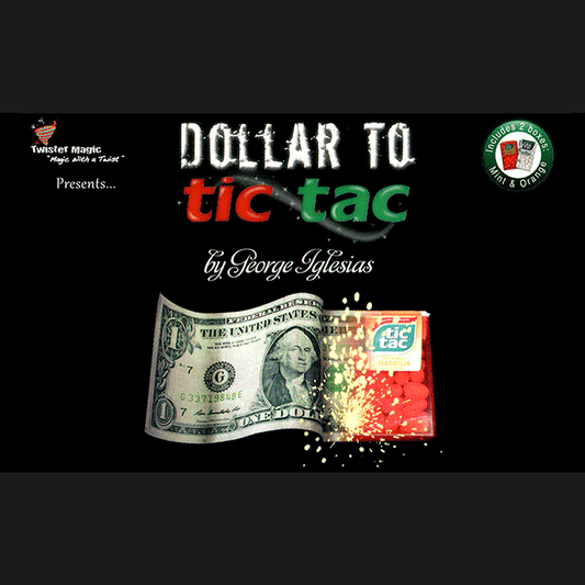 Dollar to Tic Tac by Twister Magic - Trick