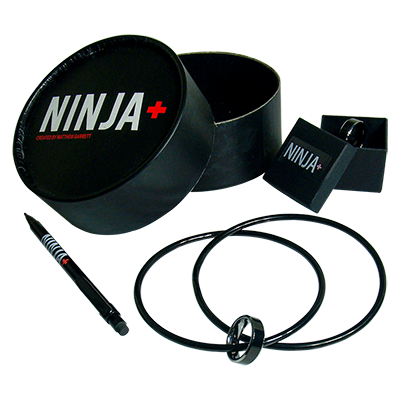 Ninja+ Deluxe BLACK (Gimmicks & DVD) by Matthew Garrett - Trick