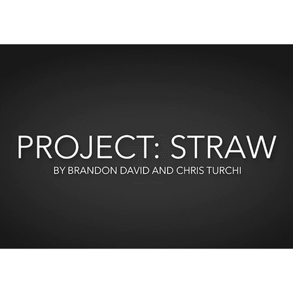 Project Straw by Brandon David & Chris Turchi video DOWNLOAD