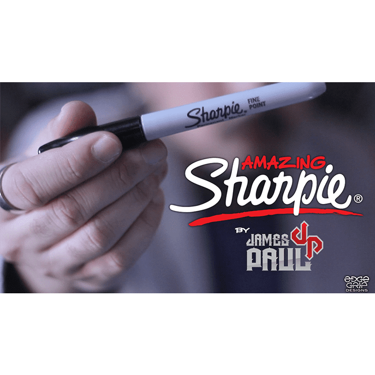 Amazing Sharpie Pen (White) by James Paul - Trick