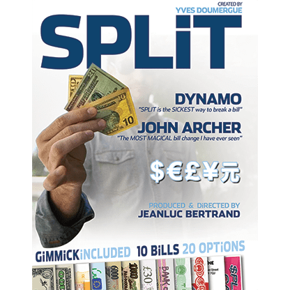 Split (Gimmicks and Online Instructions) by Yves Doumergue and JeanLuc Bertrand - Trick