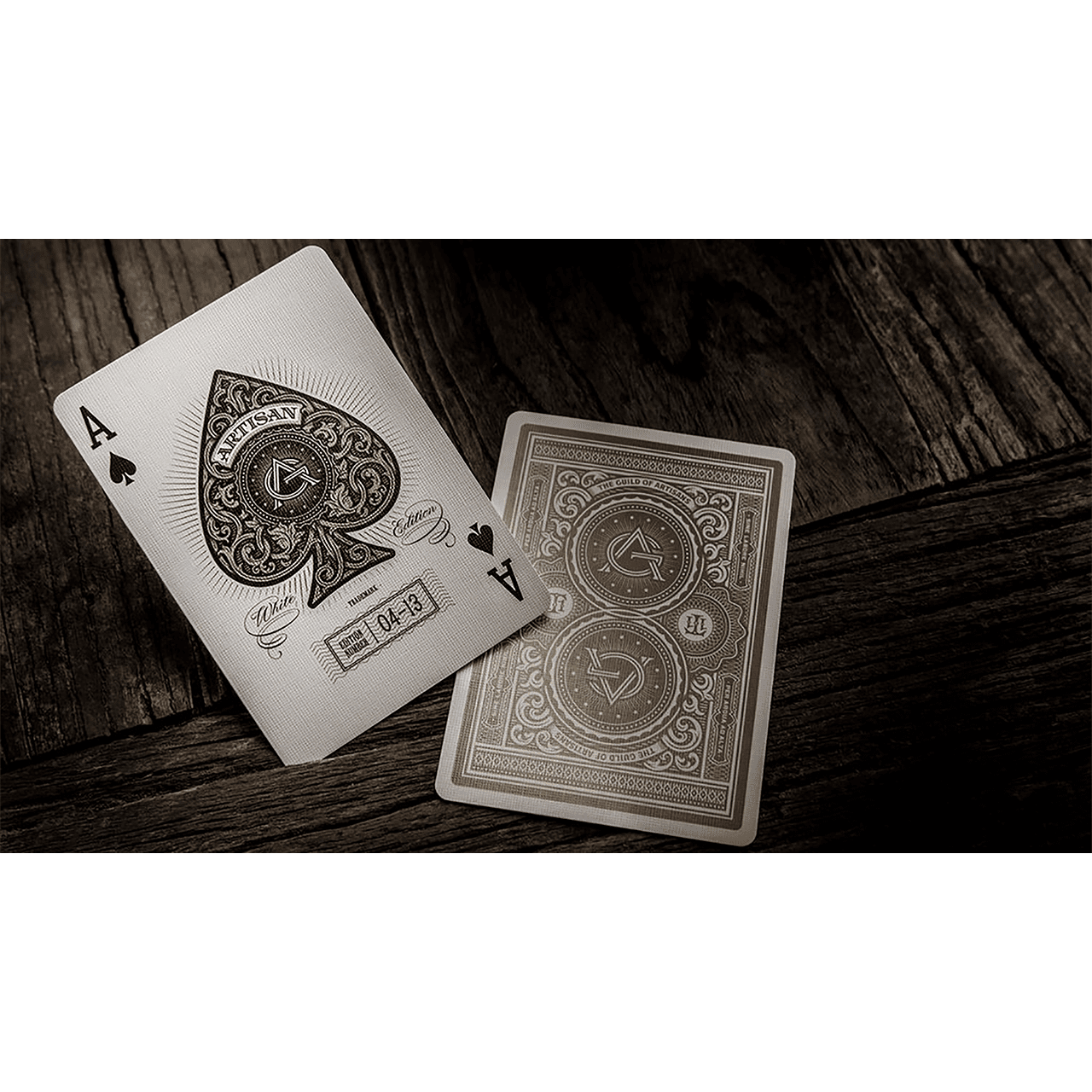 Artisan Playing Cards (White) by theory11