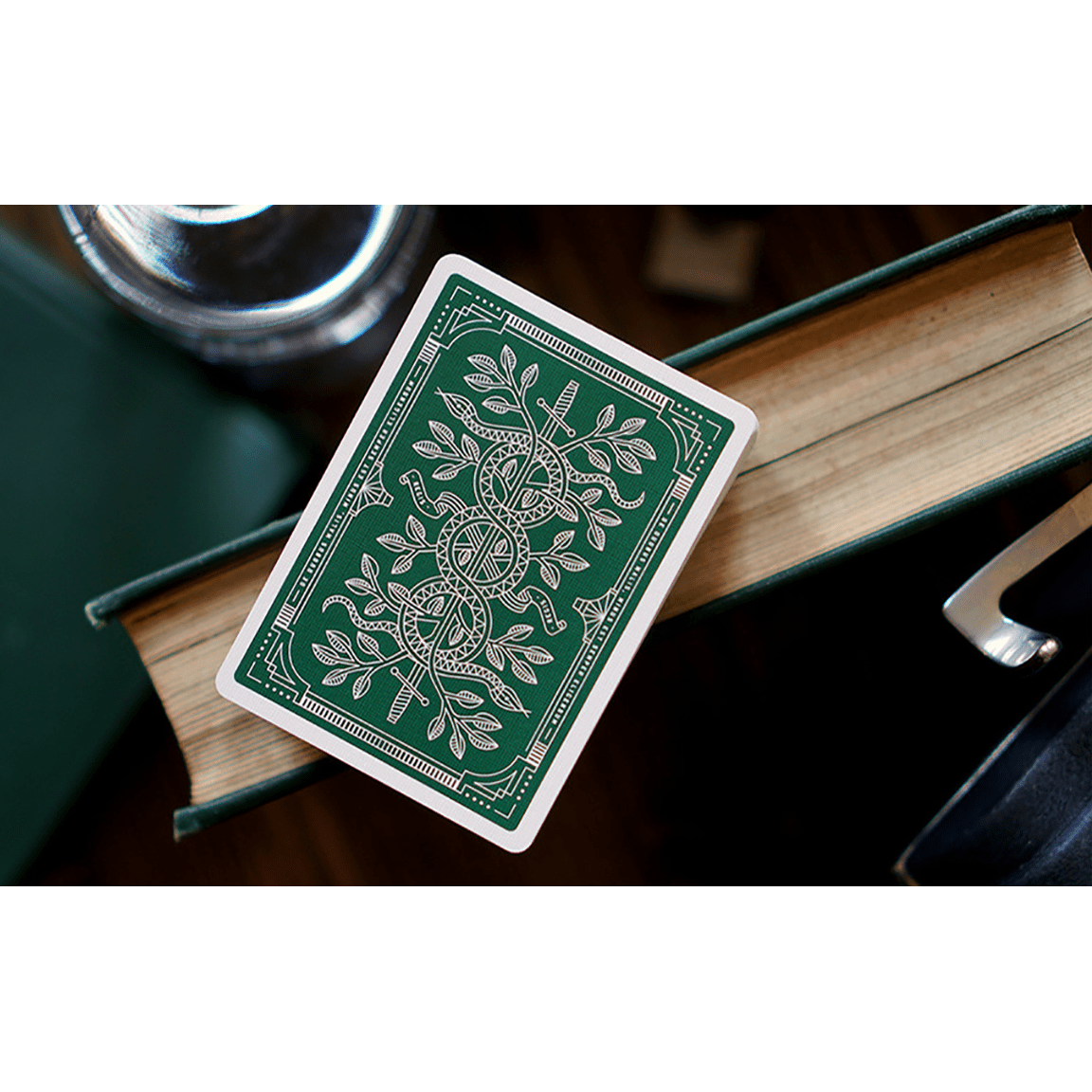 Monarch Playing Cards (Green) by theory11