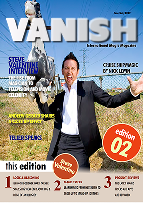 VANISH Magazine June/July 2012 - Steve Valentine eBook DOWNLOAD