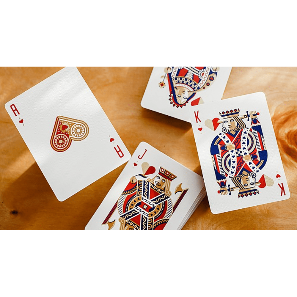 DKNG (Red Wheel) Playing Cards by Art of Play