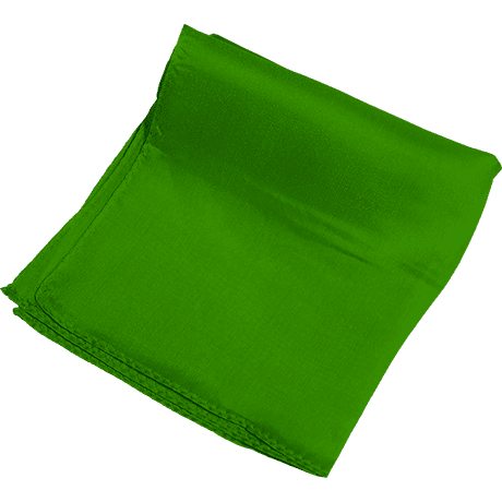 Silk 6 inch (Green) Magic By Gosh - Trick