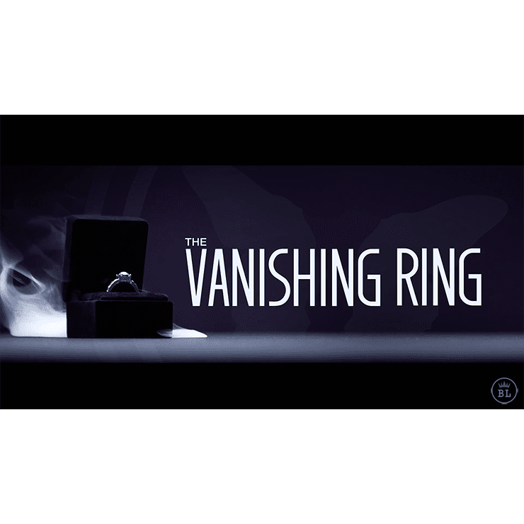 Vanishing Ring Black (Gimmick and Online Instructions) by SansMinds - Trick