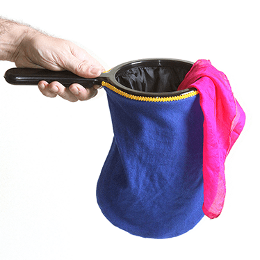 Change Bag Standard REPEAT WITH ZIPPER (Blue) by Bazar de Magia - Tricks