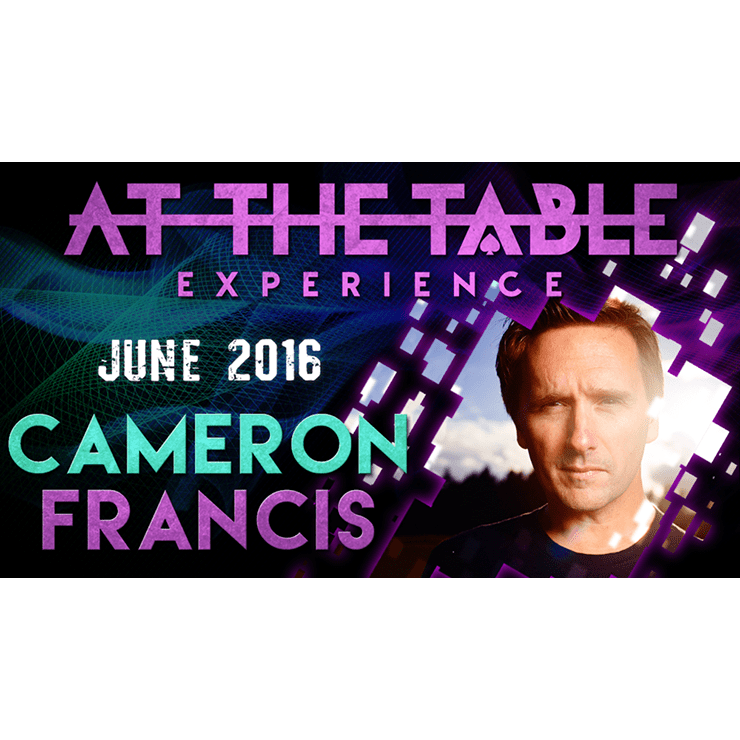 At The Table Live Lecture - Cameron Francis June 1st 2016 video DOWNLOAD