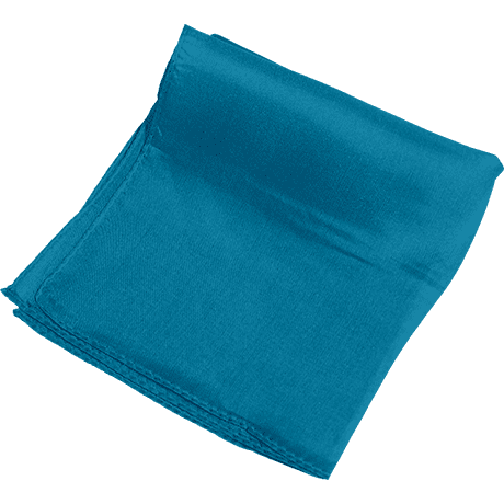 Silk 18 inch (Turquoise) Magic by Gosh - Trick