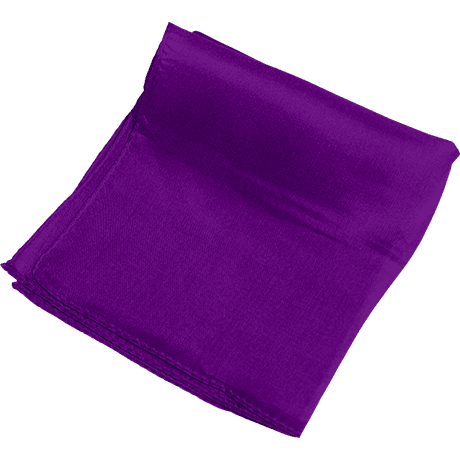 Silk 18 inch (Violet) Magic by Gosh - Trick