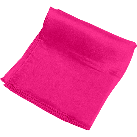 Silk 6 inch (Hot Pink) Magic by Gosh - Trick