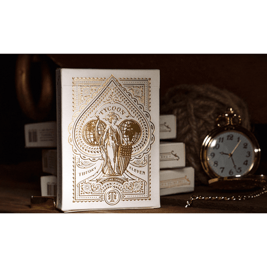 Tycoon Playing Cards (Ivory) by theory11