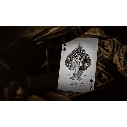 Tycoon Playing Cards (Black) by theory11