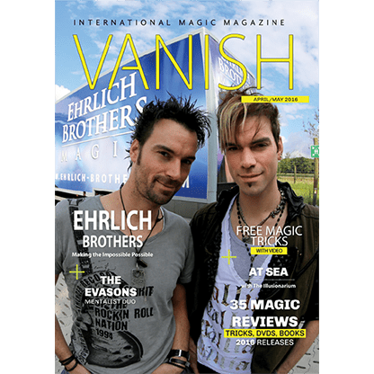 VANISH Magazine April/May 2016 - Ehrlich Brothers eBook DOWNLOAD