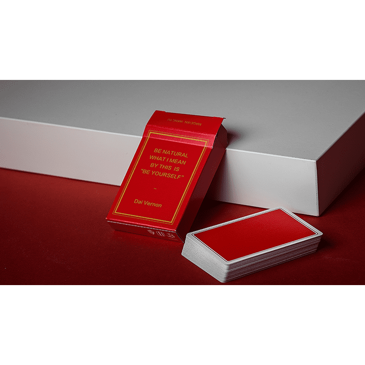 Magic Notebook Deck - Limited Edition (Red) by The Bocopo Playing Card Company