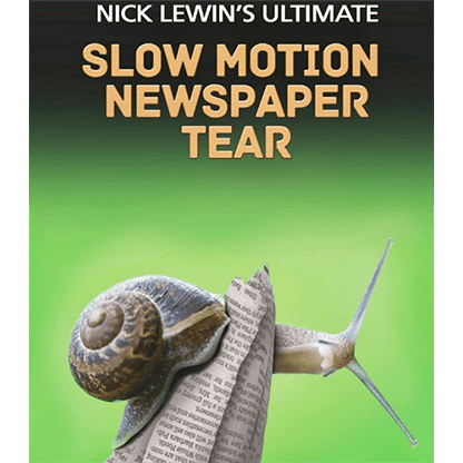 Nick Lewin's Ultimate Slow Motion Newspaper Tear - DVD