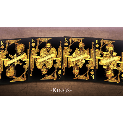 Middle Kingdom (Gold) Playing Cards Printed by US Playing Card Co